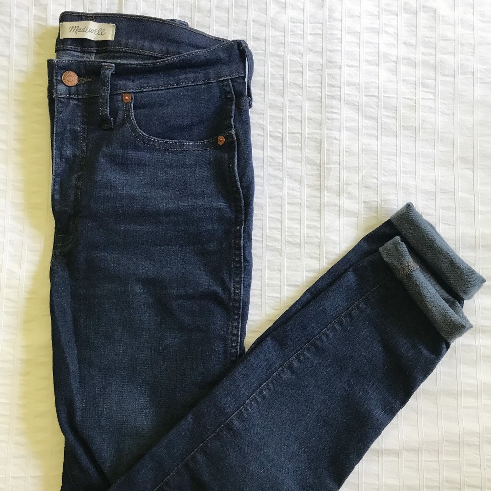 28 TALL Madewell 10" High-Rise Skinny Jeans